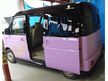 ワーゲンバス仕様かわいい軽自動車23512神奈川県TK様|キャルステージ